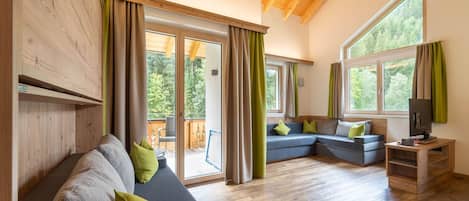 Chalet Elite, 1 kamar tidur | Ruang keluarga