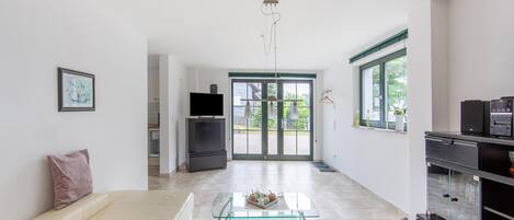 Classic-Apartment, 1 Schlafzimmer | Wohnzimmer