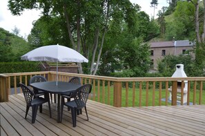 Comfort Chalet, 1 Bedroom | Balcony - Scenic Chalet in Vieuxville With Terrace (Ferrieres)