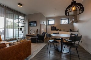 Classic Apartment, 2 Bedrooms | Living room - Attractive Apartment in Domburg With Balcony (Domburg)