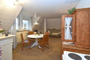 Deluxe apartman, 2 hálószobával | Étkezési lehetőség