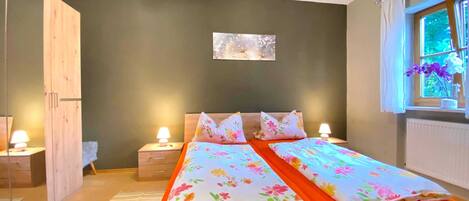 3 soveværelser, sengetøj