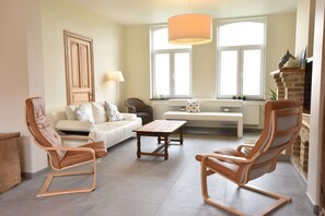 Fireplace - Spacious Holiday Home With Pond in Poperinge (Poperinge)