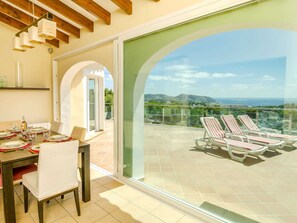 Comfort Villa, 3 Bedrooms | Dining - Unique Villa in Moraira With Infinity Pool (Teulada)