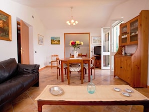 Deluxe Villa, 4 Bedrooms | Living room - Spacious Home Surrounded by Nature (Sesta Godano)