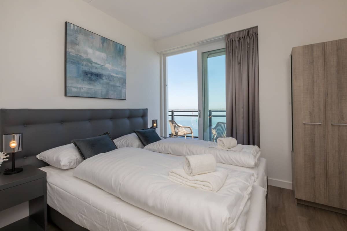 Appartamento Elite, 2 camere da letto | 8 camere, con arredamento individuale, lenzuola