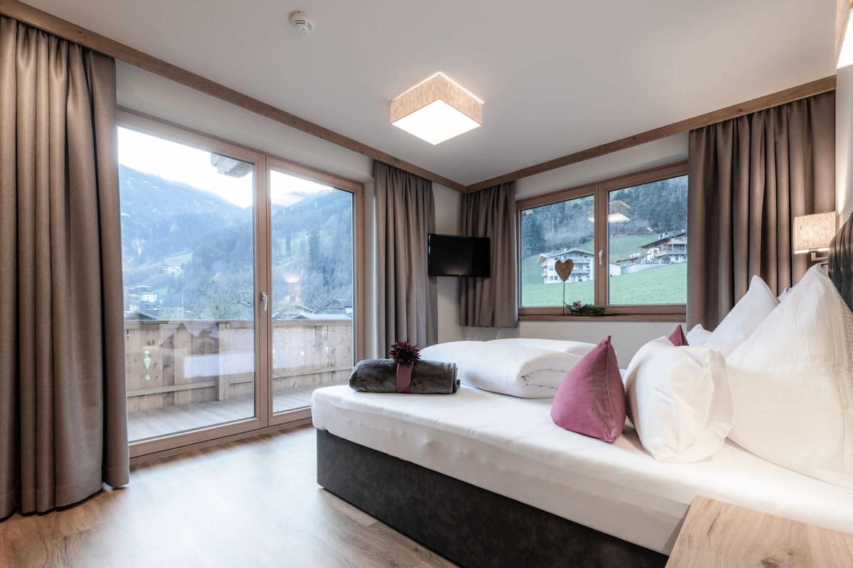 Deluxe-Haus, 2 Schlafzimmer | 5 Schlafzimmer, individuell eingerichtet, Bettwäsche