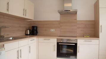 Oven, dishwasher, coffee/tea maker, electric kettle