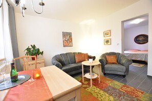 豪華公寓, 1 間臥室 | 客廳