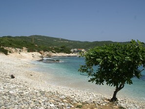 Blick von der Unterkunft