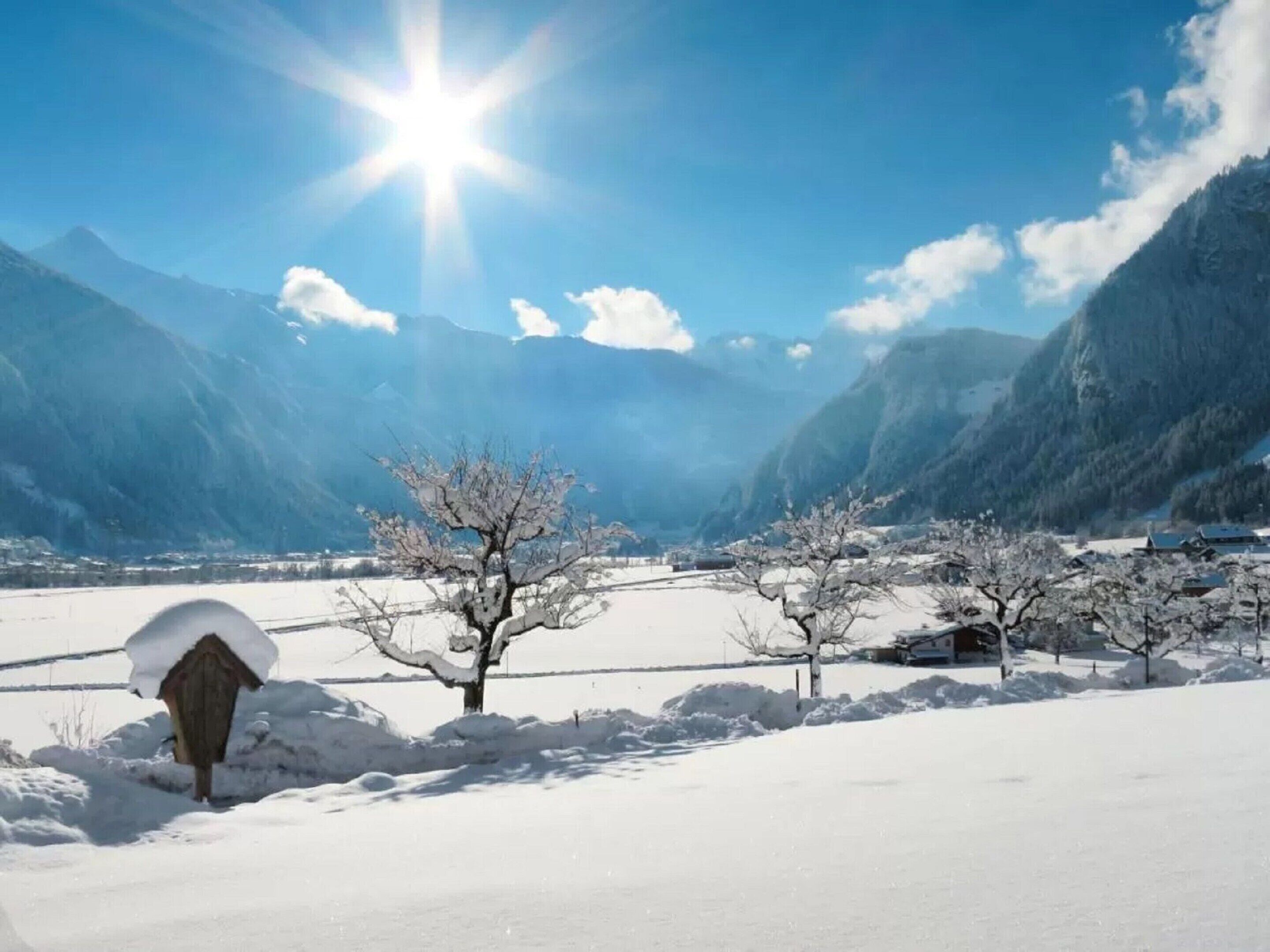 Vue depuis l’hébergement