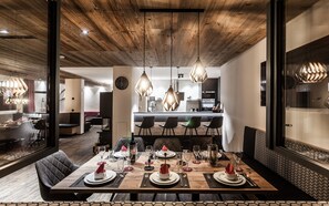 Dining - Chalet Montafon in Gaschurn With Sauna (Gaschurn)