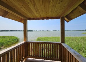 Vue depuis l’hébergement