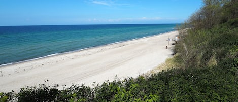 Blick von der Unterkunft