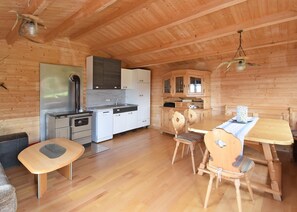 Classic Apartment, 1 Bedroom | Dining - Holiday Home With Panoramic View and Every Convenience - spa (Waldkirchen)