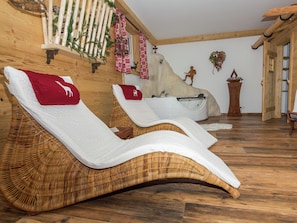 Classic Apartment, 3 Bedrooms | Spa treatment - Alluring Holiday Home in Ubersee With Whirlpool (Uebersee)