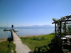 View from property - Alluring Holiday Home in Ubersee With Whirlpool (Uebersee)