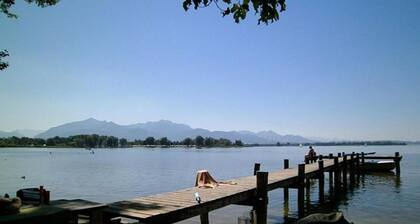 Alluring Holiday Home in Ubersee With Whirlpool