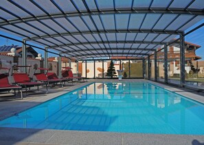 Indoor pool, outdoor pool
