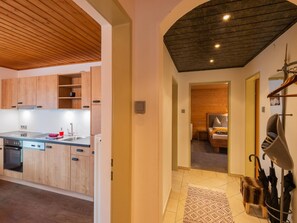 Classic Apartment, 2 Bedrooms | Private kitchen | Fridge, microwave, oven, dishwasher