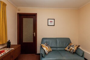 Classic Apartment, 1 Bedroom | Living room | DVD player - House Situated on a Magnificent Estate (Durbuy)