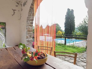 Classic Chalet, 3 Bedrooms | Balcony - Lovely Holiday Home With Private Pool (San Marcello Piteglio)