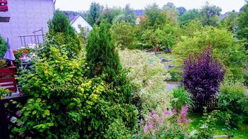 Blick von der Unterkunft