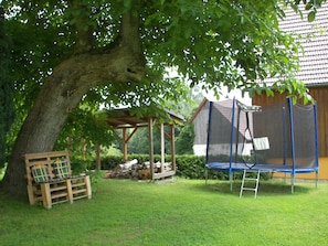 Garden - Cozy Apartment in Lichtenhain Germany With Garden (Sebnitz)