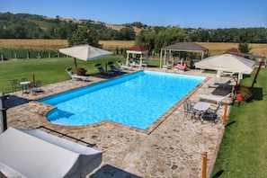 Apartamento conforto, 3 quartos | Piscina | Piscina externa