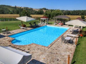 Deluxe-Apartment, 3 Schlafzimmer | Pool | Außenpool
