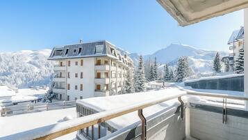 Familienapartment, 2 Schlafzimmer (Wolf & Deer Apartment Ski-In Ski-Out) | Balkon