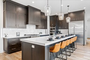 House, Multiple Bedrooms | Private kitchen | Fridge, oven, coffee/tea maker, toaster - The Dugout 8 Bedroom Home (St. George)