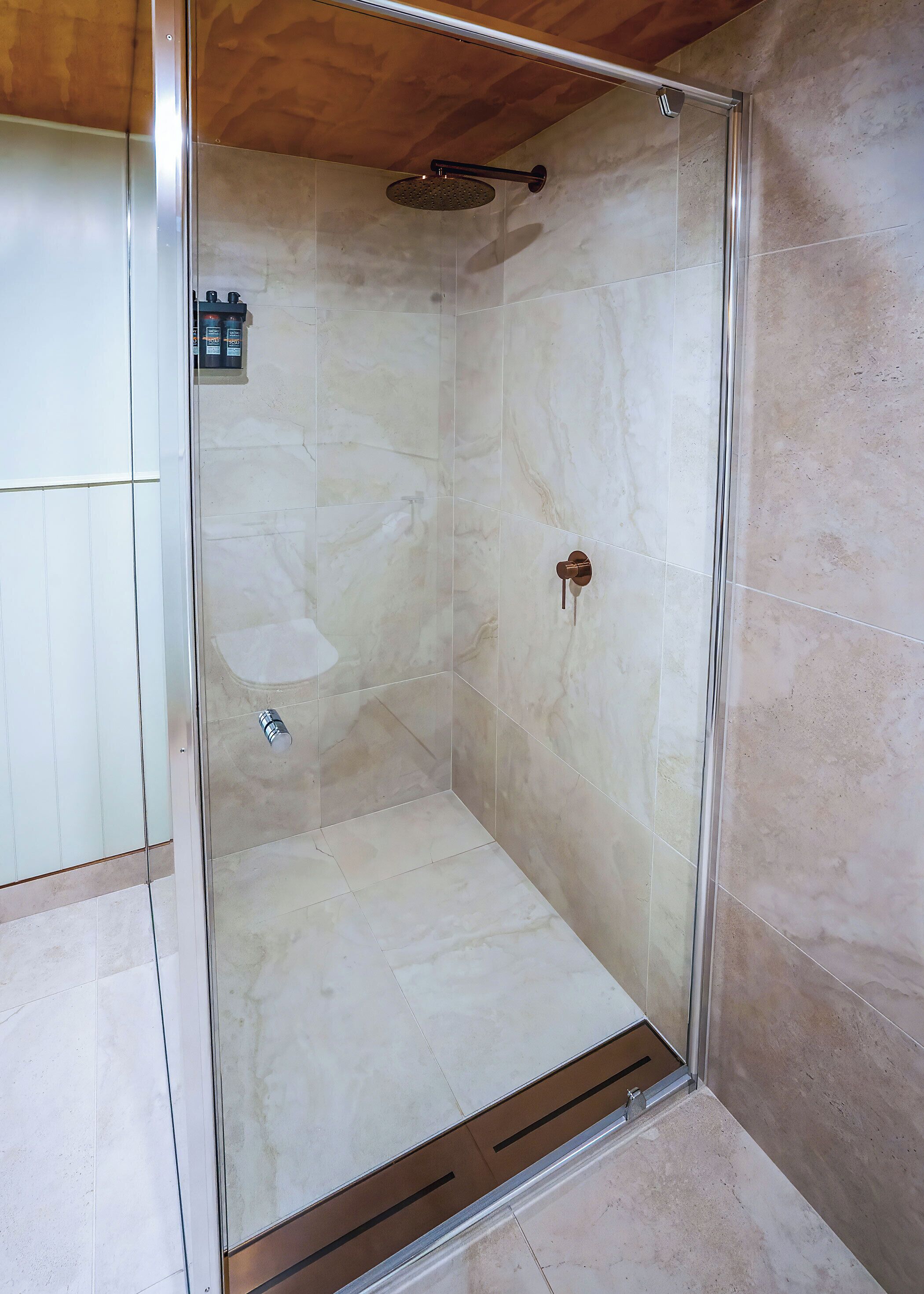 Dusj på badet