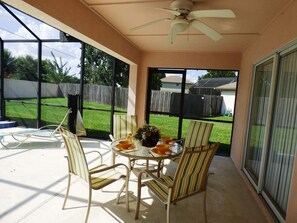 Outdoor dining