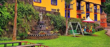 Overnattingsstedets uteområder