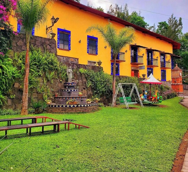 Enceinte de l’hébergement