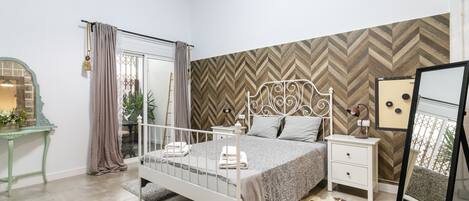 1 soveværelse, strygejern/strygebræt, gratis Wi-Fi, sengetøj