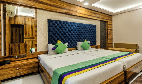 In-room safe, laptop workspace, soundproofing, iron/ironing board