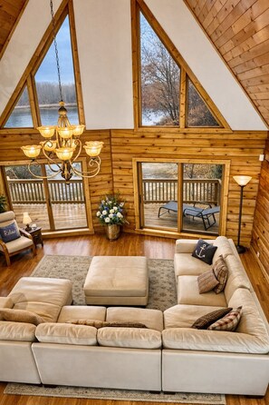 Smart TV, DVD player, table football, books