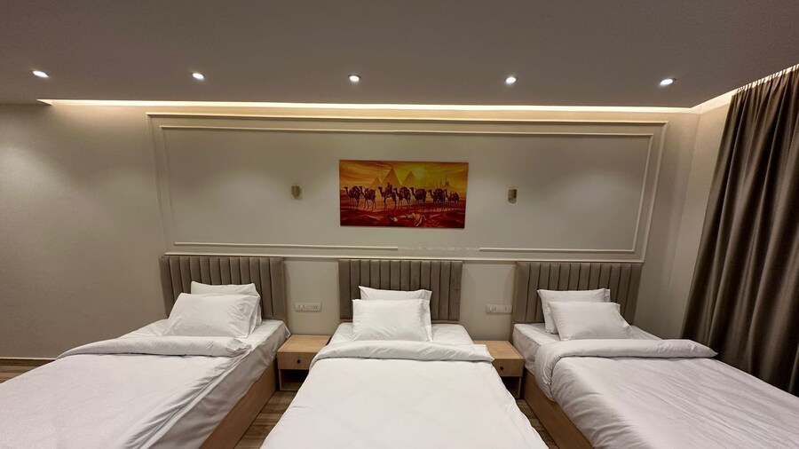 Radiant Pyramids View