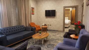 Luxe suite | Woonruimte