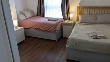 3 bedrooms, free WiFi, bed sheets