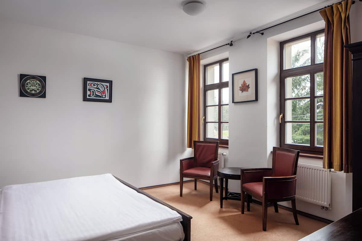 Double or Twin Room | Blackout drapes, travel crib, free WiFi, bed sheets