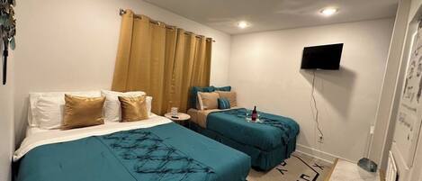 1 soveværelse, strygejern/strygebræt, Wi-Fi, sengetøj