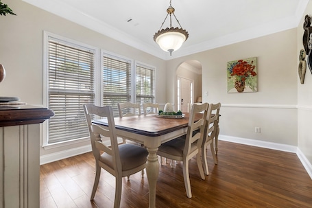 Dining. Rocky 2, Newer, 3 BR 2 Bath, Hot Tub,Tennis Center
