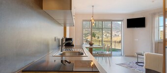 Appartement 'Landhaus Antonius Suite Marius' avec vue sur la montagne, Wi-Fi et climatisation