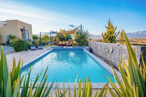 Una piscina climatizada