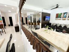 2 bedrooms, premium bedding, down comforters, individually furnished