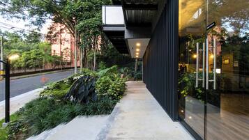 Fachada del alojamiento