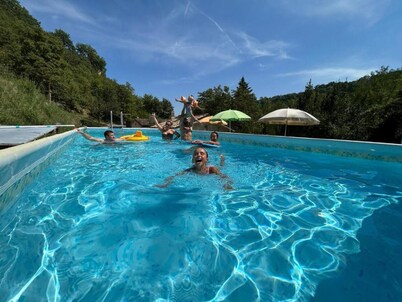 Holiday Home 'Mulino Brandolini' with Mountain View, Private Pool and Wi-Fi